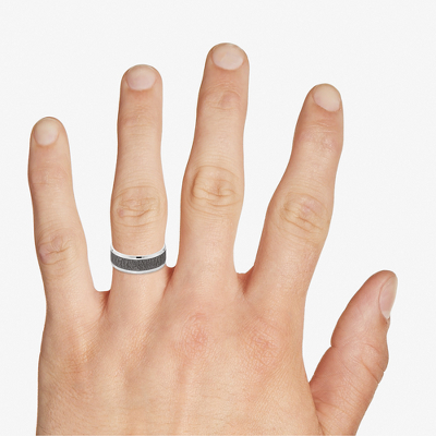 Top view of Ring on a hand