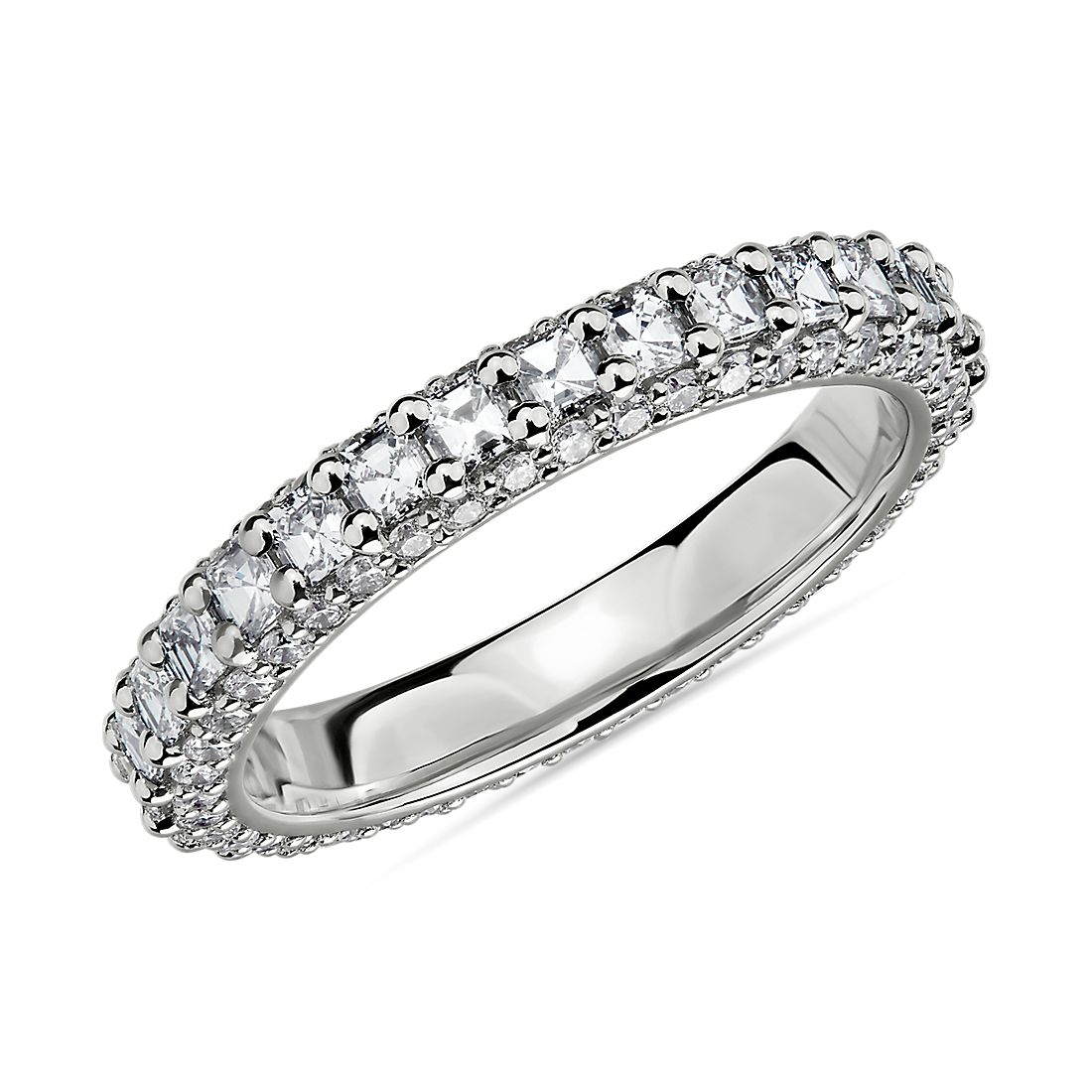 Bella Vaughan for Blue Nile Catarina Wedding Ring in Platinum (1.69 ct. tw.)