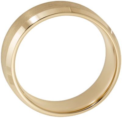 Side profile view of ring