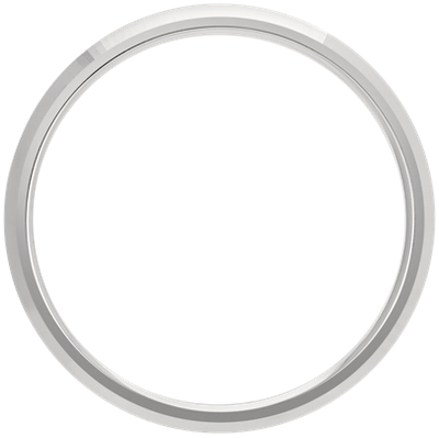 Side profile view of ring