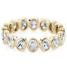 Bezel Oval Eternity Band in 14k Yellow Gold (2.10 ct. tw.)