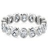 Bezel Oval Eternity Band in Platinum (2.10 ct. tw.)