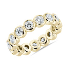 NEW Bezel-Set Diamond Eternity Ring in 14k Yellow Gold (2 ct. tw.)