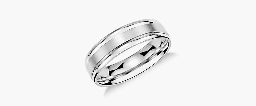 最受歡迎的男士款結婚戒指