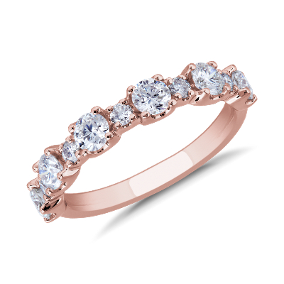 Capri Diamond Ring in 14k Rose Gold (1 ct. tw.) | Blue Nile