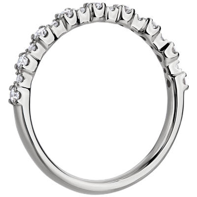 Side profile view of ring