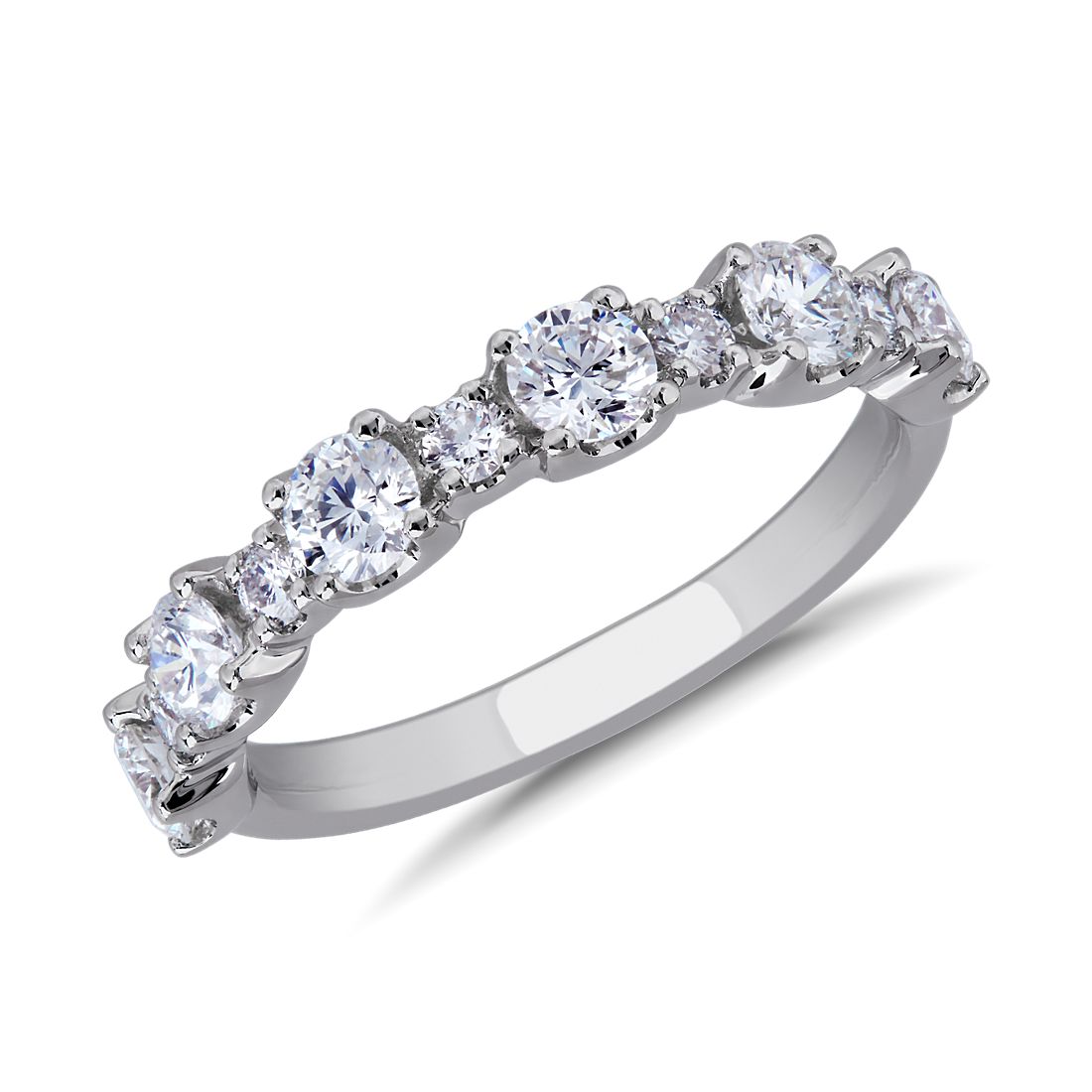 Capri Diamond Ring in 14k White Gold (0.97 ct. tw.)