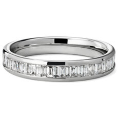 NEW Channel Set Baguette Diamond Ring in Platinum (0.46 ct. tw.)