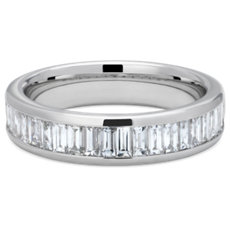 NEW Channel Set Baguette Diamond Ring in Platinum (0.96 ct. tw.)