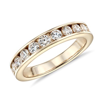 Channel Set Diamond Ring in 14k Yellow Gold (0.97 ct. tw.)