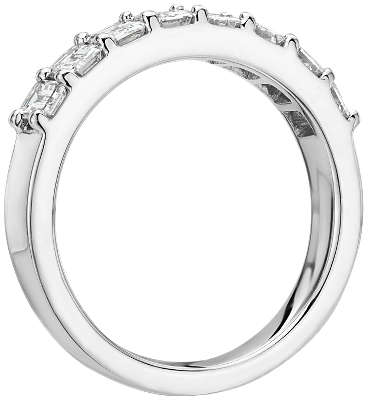 Side profile view of ring