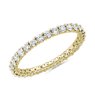 NEW Comfort Fit Round Brilliant Diamond Eternity Ring in 14k Yellow Gold (0.89 ct. tw.)