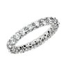 Comfort Fit Round Brilliant Diamond Eternity Ring in 18k White Gold (1.80 ct. tw.)