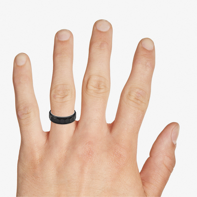 Top view of Ring on a hand