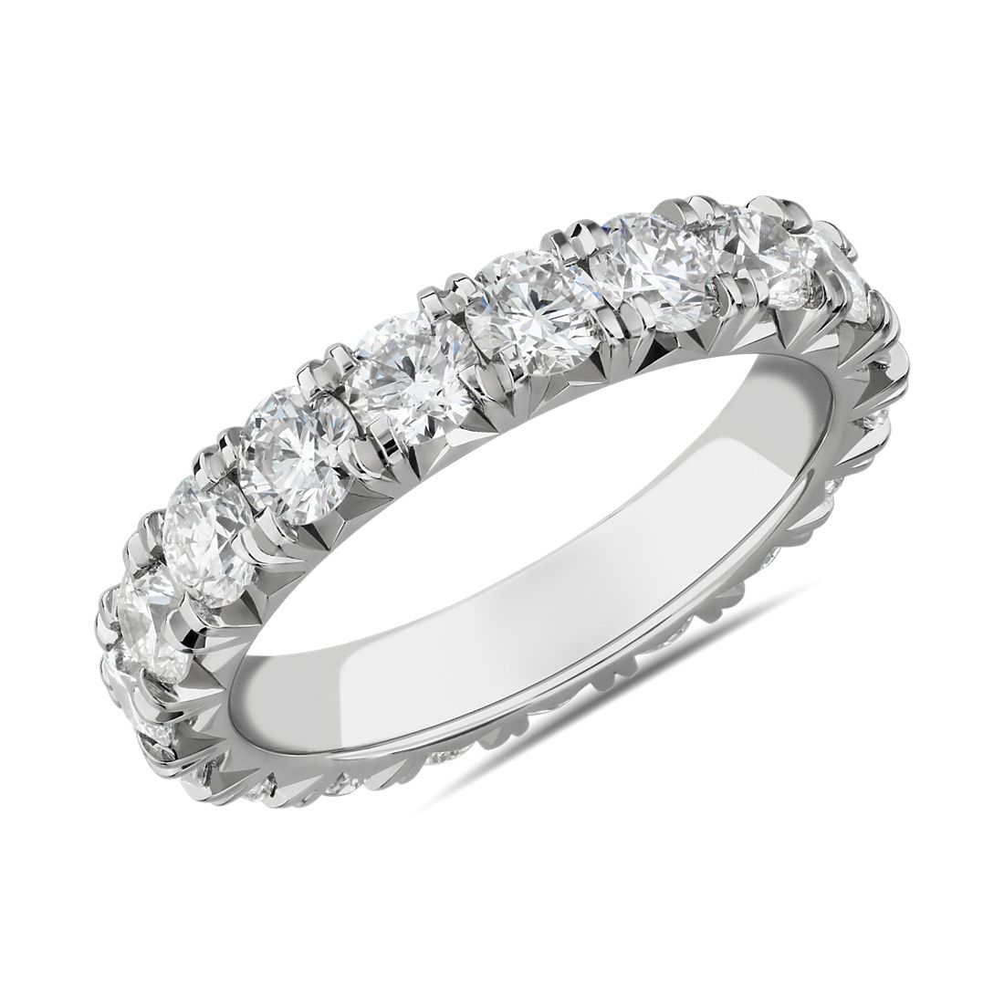 French Pavé Eternity Band in Platinum (2 1/2 ct. tw.)
