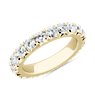 French Pavé Diamond Eternity Ring in 14k Yellow Gold (2.55 ct. tw.)