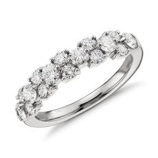 Garland Diamond Ring in Platinum
