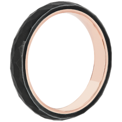 Side profile view of ring