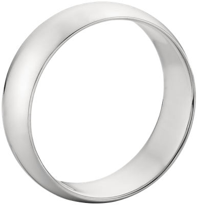 Side profile view of ring