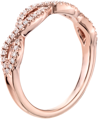 Side profile view of ring