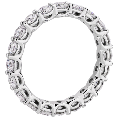Side profile view of ring