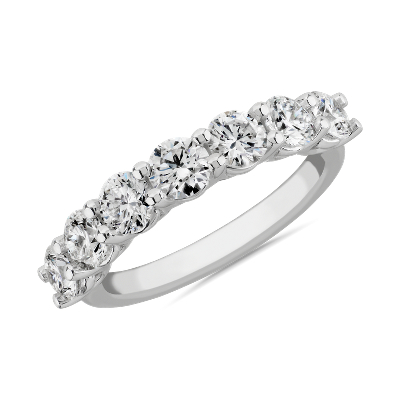 lab-grown-diamond-low-dome-seven-stone-ring-in-14k-white-gold-1-1-2-ct