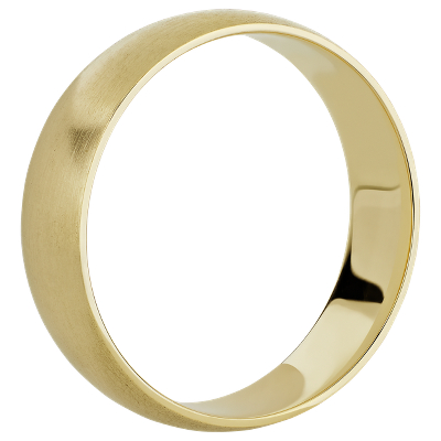Side profile view of ring