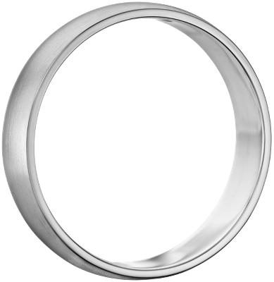 Side profile view of ring