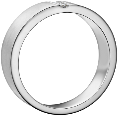 Side profile view of ring