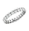 Oval Cut Diamond Eternity Ring in 18k White Gold (1.70 ct. tw.)