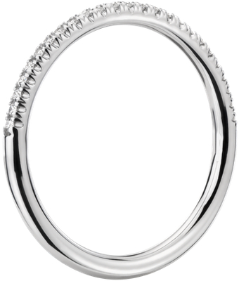 Side profile view of ring