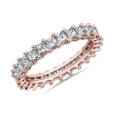 NEW Princess Cut Diamond Eternity Ring in 18k Rose Gold (1.76 ct. tw.)