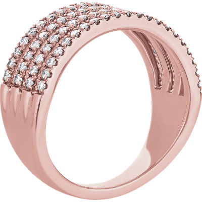 Side profile view of ring