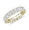 Radiant Cut Diamond Eternity Ring in 18k Yellow Gold (4.04 ct. tw.)