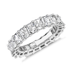 Radiant Shape Diamond Eternity Ring in Platinum (5.0 ct. tw.)