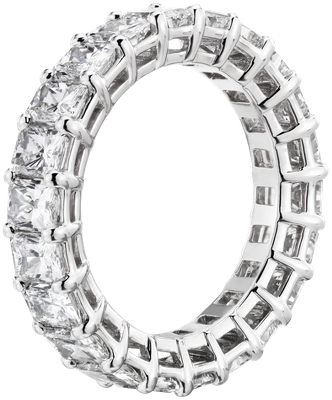 Side profile view of ring