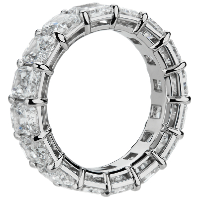 Side profile view of ring