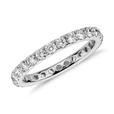Riviera Diamond Eternity Ring in 14k White Gold (0.95 ct. tw.)