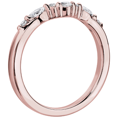 Side profile view of ring