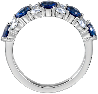 Side profile view of ring