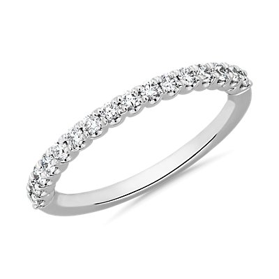 Selene Diamond Anniversary Ring in 14k White Gold (1/3 ct. tw.)