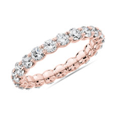 NEW Selene Diamond Eternity Ring in 14k Rose Gold (2 ct. tw.)