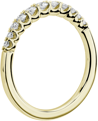 Side profile view of ring