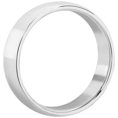 Side profile view of ring