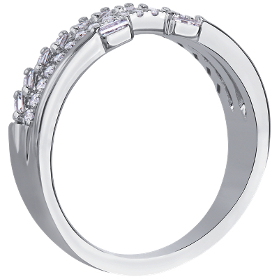 Side profile view of ring