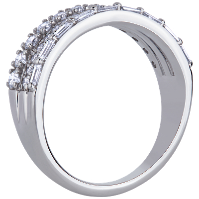 Side profile view of ring