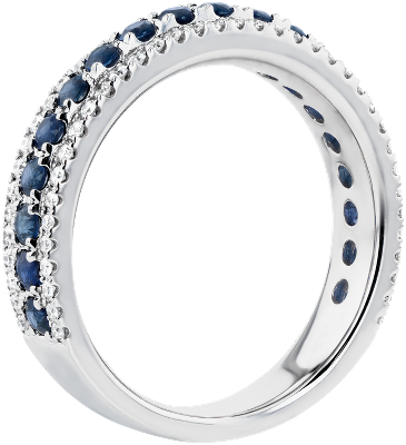 Side profile view of ring