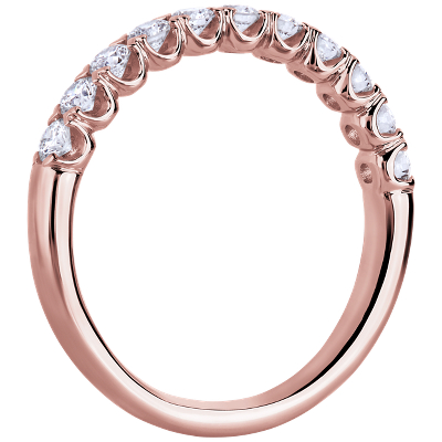 Side profile view of ring