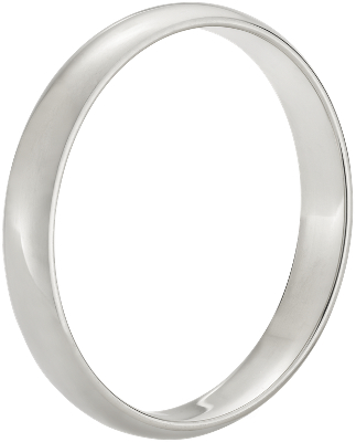 Side profile view of ring