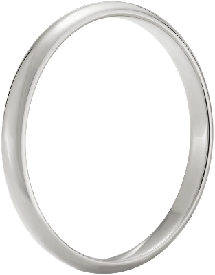 Side profile view of ring